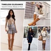 image:imageVepose Womens Knee High Riding Boots Low Heel Tall Boots with ZipperGreyriding 952
