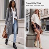 image:imageVepose Womens Chelsea Ankle Boots PullOn Low Heel Booties 9607  Flat short boots with elastic side round toe for casual dailyNude