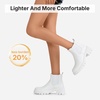 image:imageVepose Womens Chunky Platform Chelsea Ankle Boots Slip On Design  Comfortable dressy bootiesmemory foam insole and elastic side panelspolished styling for work and weekendsAllwhiteclassic936