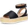 Espadrilles-400a-black Pu