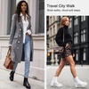 image:imageWomens Chelsea Ankle Boots PullOn Low Heel Booties 9607  Flat short boots with elastic side round toe for casual dailyAllwhite