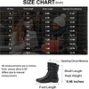image:imageWomens Slouch Ankle Boots Flat Low Heel Side Zip Booties 939A  Comfortable dressy style ruched shaft and wraparound bow for daily wearBlack Puzipper 939a