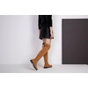 image:imageWomens Synthetic Suede Over the Knee Flat Heel Thigh High Boots  Dressy casual thigh high bootslong tall knee high boots side zipper tieback topfalldatingoutfitweekendCamel