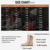 image:imageVepose Womens Slouch Ankle Boots Flat Low Heel Side Zip Booties 939ABeigezipper 939a