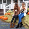 image:imageVepose Womens Slouch Ankle Boots Flat Low Heel Side Zip Booties 939ABlackzipper 939a