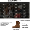 image:imageVepose Womens Slouch Ankle Boots Flat Low Heel Side Zip Booties 939ABrownzipper 939a