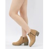 image:imageVepose Womens Suede Leather Ankle BootsClassic Brown