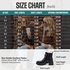 image:imageVepose Womens LaceUp Combat Ankle Boots with Chunky Platform HeelBlack