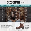 image:imageVepose Womens LaceUp Combat Ankle Boots with Chunky Platform HeelCognac
