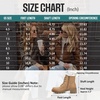 image:imageVepose Womens LaceUp Combat Ankle Boots with Chunky Platform HeelTan