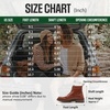 image:imageVepose Womens Moc Toe Ankle Combat Boots Lace Up Retro Low Heel BootiesCognac