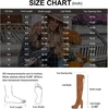 image:imageVepose Womens Suede Thigh High Tall Chunky Platform Over The Knee BootsCamel