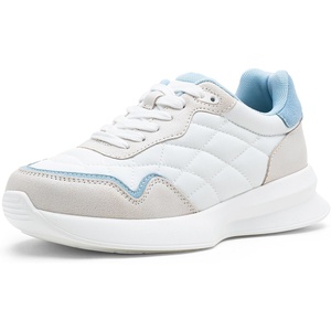 image:imageVepose Womens Fashion Sneakers Casual Platform Walking Shoes 8221Beige Blue
