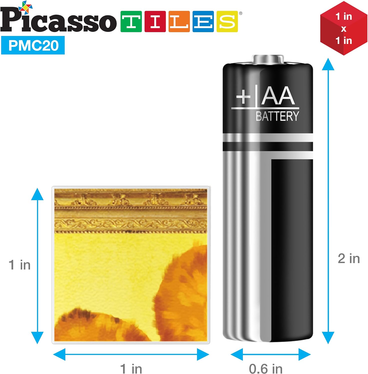 Picasso Cubes 20 pcs Magnetic Cube Puzzle 6in1 Vehicle Theme Pattern Magnet Brain Teaser Cubes Building Block 120 Pictures Toy Set Kids Ages 3  Up Preschool Children Promotes Problem PMC24Art 20PC