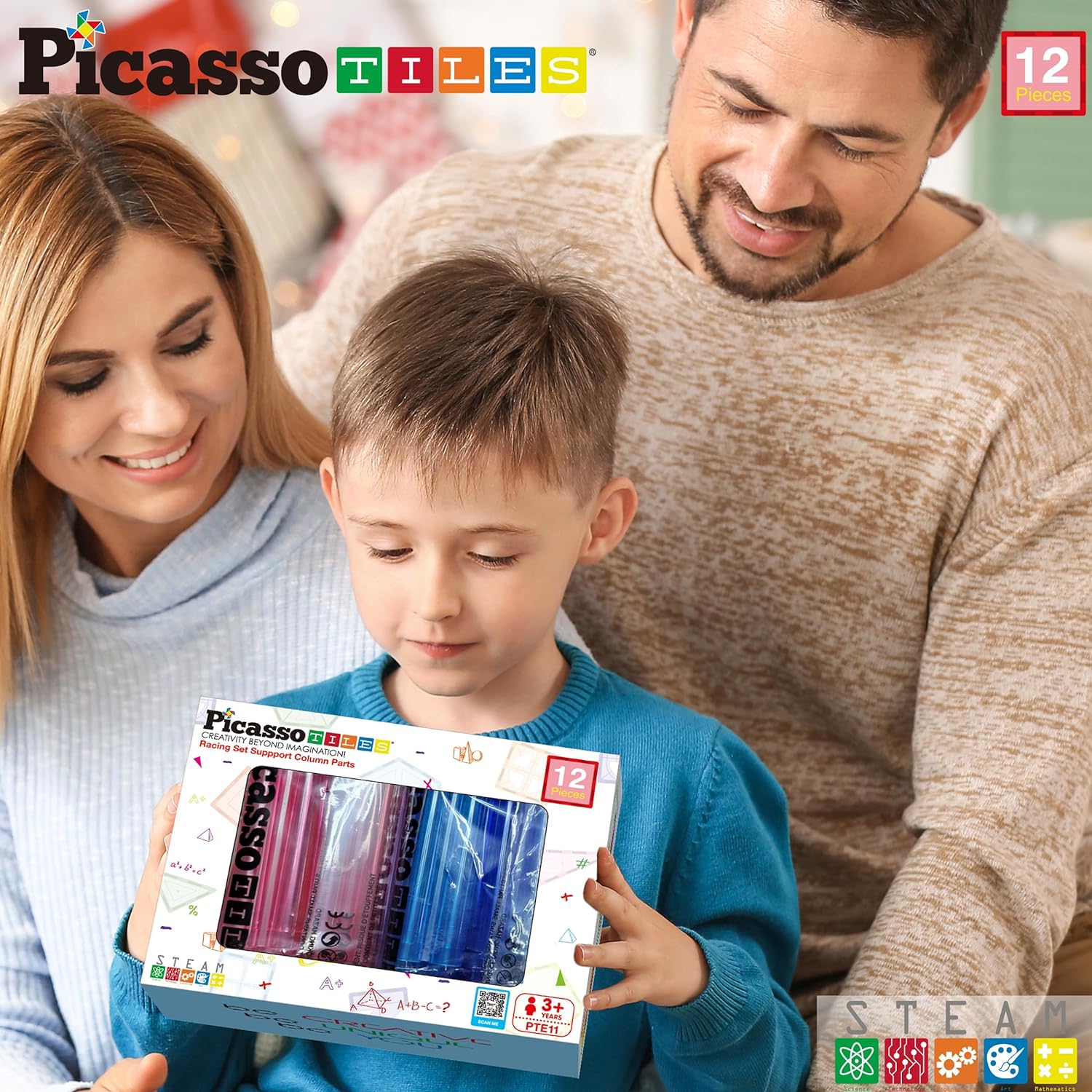 PicassoTiles 12 Piece Support Column Expansion Supporting Pack for Magnetic Race CarTrack Magnet Tile Building Block Construction Kit Education Toy Boys Girls STEM Puzzle Toy Kids Boy Girl Toddler 3PicassoTiles 12 Piece Support Column Expansion Supporting Pack for Magnetic Race CarTrack Magnet Tile Building Block Construction Kit Education Toy Boys Girls STEM Puzzle Toy Kids Boy Girl Toddler 3