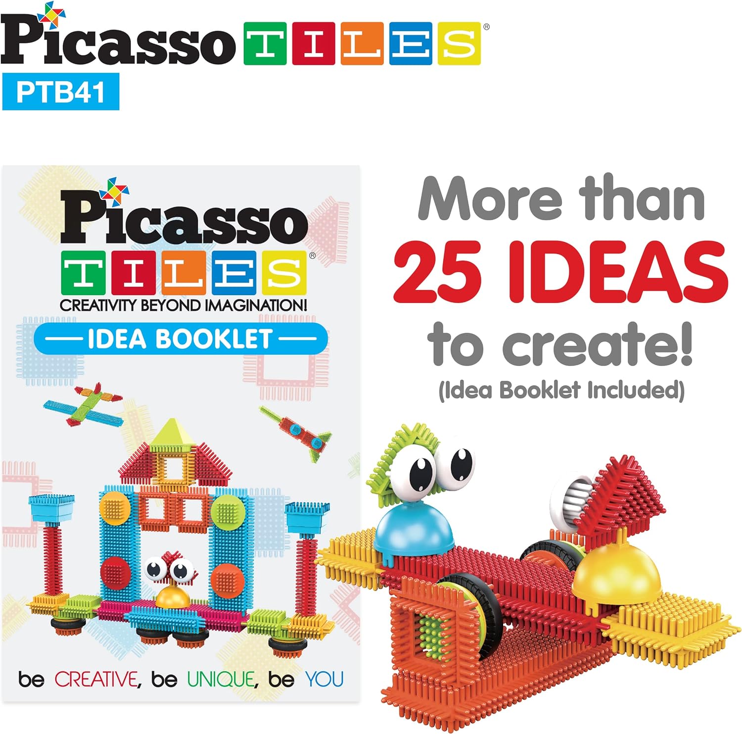 PicassoTiles Bristle Lock Building Blocks Hedgehog  Safari Theme 41pc Learning Playset None Magnetic STEM STEAM Educational Kit wIdeaBook Educational Kit Child Brain Development PreschoolPicassoTiles Bristle Lock Building Blocks Hedgehog  Safari Theme 41pc Learning Playset None Magnetic STEM STEAM Educational Kit wIdeaBook Educational Kit Child Brain Development Preschool
