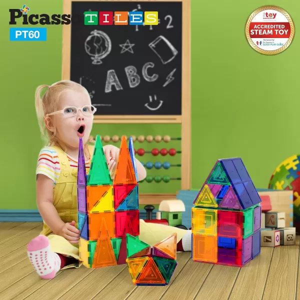 PicassoTiles 100PC Marble Run Race Track  60PC Magnet Tiles Fun amp Creative Playset Bundle STEAM Learning amp Educational Sensory Toy for Preschool amp Kindergarten Kids Ages 3 A Classroom Must HavePicassoTiles 100PC Marble Run Race Track  60PC Magnet Tiles Fun amp Creative Playset Bundle STEAM Learning amp Educational Sensory Toy for Preschool amp Kindergarten Kids Ages 3 A Classroom Must Have