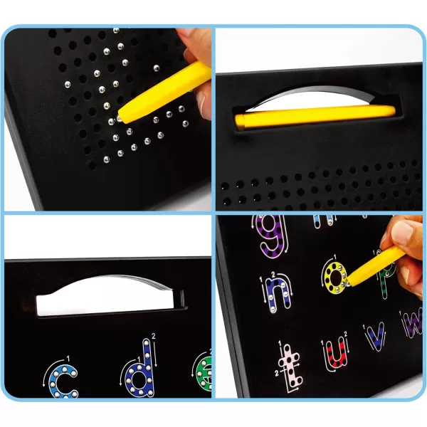 PicassoTiles 2PK 4in1 Magnetic Drawing Board 12x10 inch Large Magnet Tablet Pad with 4 Facings Lowercase amp Uppercase Alphabets Numbers amp Freestyle STEM Learning Writing Reading Playboard PTB06PicassoTiles 2PK 4in1 Magnetic Drawing Board 12x10 inch Large Magnet Tablet Pad with 4 Facings Lowercase amp Uppercase Alphabets Numbers amp Freestyle STEM Learning Writing Reading Playboard PTB06