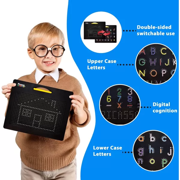 PicassoTiles 2PK 4in1 Magnetic Drawing Board 12x10 inch Large Magnet Tablet Pad with 4 Facings Lowercase amp Uppercase Alphabets Numbers amp Freestyle STEM Learning Writing Reading Playboard PTB06PicassoTiles 2PK 4in1 Magnetic Drawing Board 12x10 inch Large Magnet Tablet Pad with 4 Facings Lowercase amp Uppercase Alphabets Numbers amp Freestyle STEM Learning Writing Reading Playboard PTB06