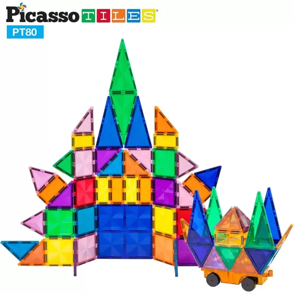 PicassoTiles 80PC Magnetic Diamond Tiles  12PC Mirror Building Blocks Expansion Bundle STEAM Learning amp Educational Sensory Playset for Preschool and Kindergarten Kids Ages 3 Great Gift IdeaPicassoTiles 80PC Magnetic Diamond Tiles  12PC Mirror Building Blocks Expansion Bundle STEAM Learning amp Educational Sensory Playset for Preschool and Kindergarten Kids Ages 3 Great Gift Idea