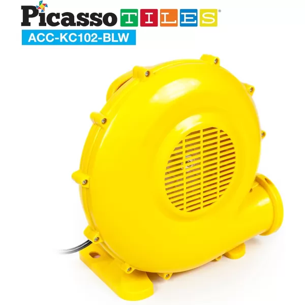 PicassoTiles ETL Certified Inflatable Bounce House Bouncy Castle 580 Watt Air Blower Pump Fan w 25ft Cable Length UL Certified GFCI Plug TopMounted Handle amp 4 Stakes for Bouncing House Jump SlidePicassoTiles ETL Certified Inflatable Bounce House Bouncy Castle 580 Watt Air Blower Pump Fan w 25ft Cable Length UL Certified GFCI Plug TopMounted Handle amp 4 Stakes for Bouncing House Jump Slide
