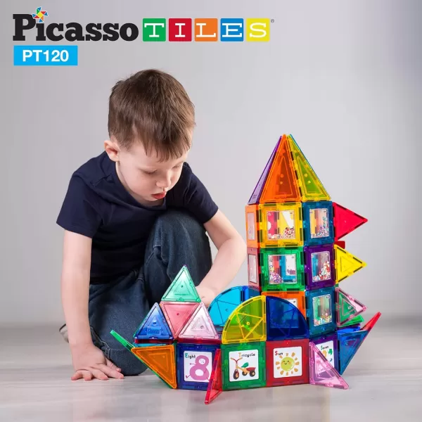 PicassoTiles Kids Activity Center Play Table amp Study Desk Set Sandbox Water Tight Container Storage Allin1 STEM Toy Kit Playset with 331pc Dual Size Building Bricks Construction Blocks Marble RunPT120