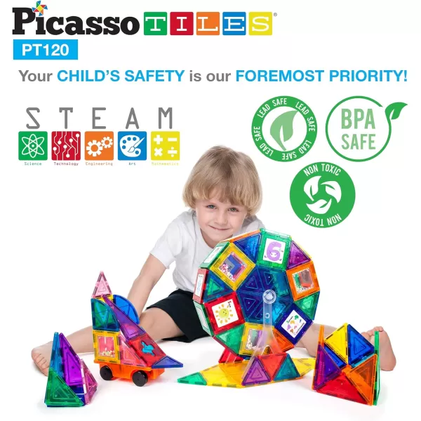 PicassoTiles Kids Activity Center Play Table amp Study Desk Set Sandbox Water Tight Container Storage Allin1 STEM Toy Kit Playset with 331pc Dual Size Building Bricks Construction Blocks Marble RunPT120