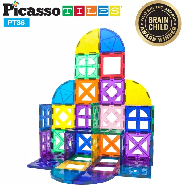 PicassoTiles Magnet Tiles 36pc  100pc Tile  4 Family Action Figure Quarter Round Window Set Magnet Engineering Kit Magnetic Building Block Playboards Expansion Pack Addon STEM Pretend PlaysetPicassoTiles Magnet Tiles 36pc  100pc Tile  4 Family Action Figure Quarter Round Window Set Magnet Engineering Kit Magnetic Building Block Playboards Expansion Pack Addon STEM Pretend Playset