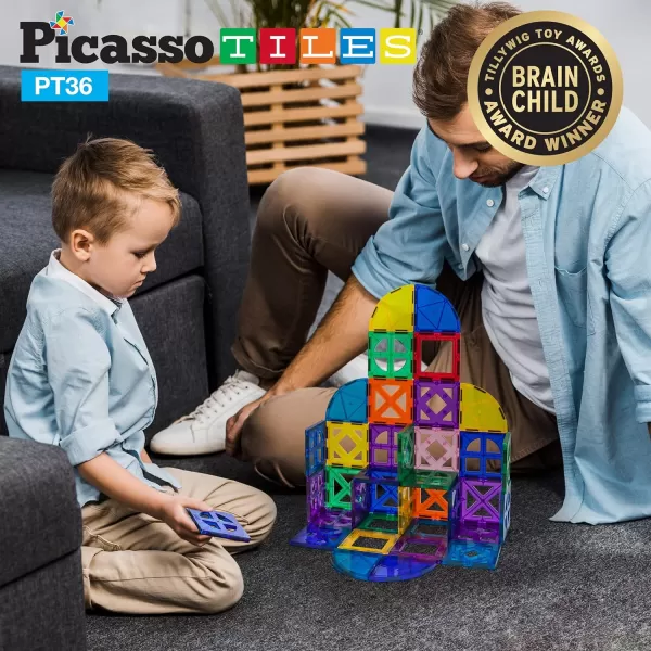 PicassoTiles Magnet Tiles 36pc  100pc Tile  4 Family Action Figure Quarter Round Window Set Magnet Engineering Kit Magnetic Building Block Playboards Expansion Pack Addon STEM Pretend PlaysetPicassoTiles Magnet Tiles 36pc  100pc Tile  4 Family Action Figure Quarter Round Window Set Magnet Engineering Kit Magnetic Building Block Playboards Expansion Pack Addon STEM Pretend Playset