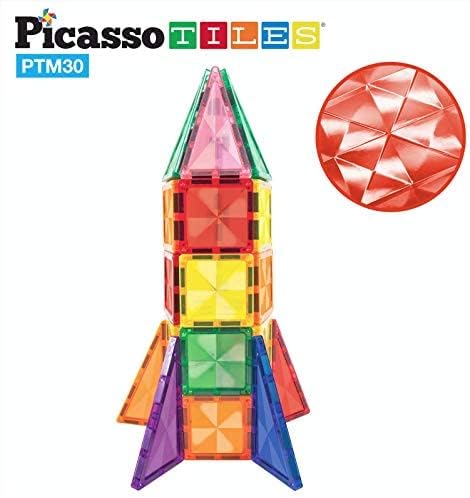 PicassoTiles 30pcs Magnetic Mini Diamond  250pcs Engineering Kit Travel Size OnTheGo Magnet Construction Toy Kids STEM Building Block wFree IdeaBook Power Drill Clickable Ratchet Age 3PicassoTiles 30pcs Magnetic Mini Diamond  250pcs Engineering Kit Travel Size OnTheGo Magnet Construction Toy Kids STEM Building Block wFree IdeaBook Power Drill Clickable Ratchet Age 3