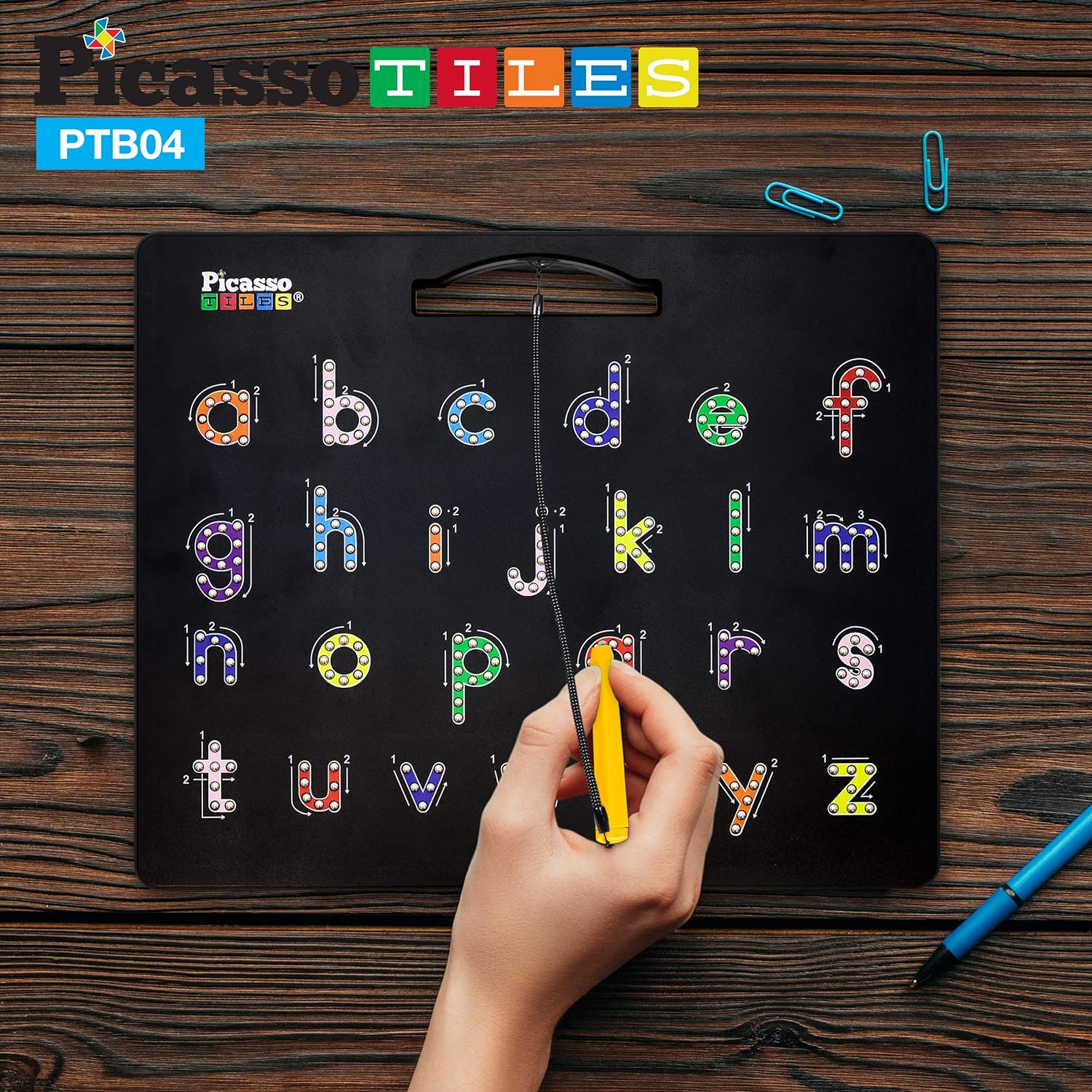PicassoTiles DoubleSided Magnetic Drawing Board Alphabet  Number 2in1 ABC AZ Letter Lower Case Letter and Free Style Writing Reading Playboard 12x10 inch Large Magnet Tablet Pad Erasable PlaysetPicassoTiles DoubleSided Magnetic Drawing Board Alphabet  Number 2in1 ABC AZ Letter Lower Case Letter and Free Style Writing Reading Playboard 12x10 inch Large Magnet Tablet Pad Erasable Playset