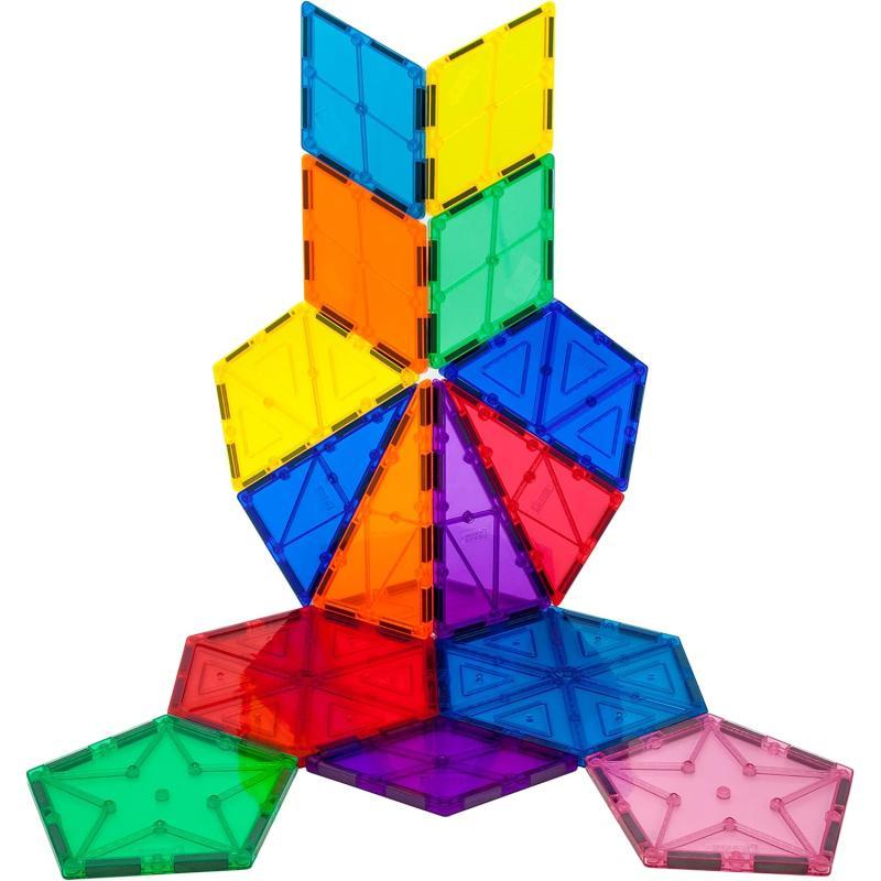 PicassoTiles 16 Piece Magnetic Building Block Set Geometry Shape Magnet Tiles Construction Toy STEM Learning Kit Educational Playset Playboard Pretend Play Stacking Blocks Child Brain Development PT16PicassoTiles 16 Piece Magnetic Building Block Set Geometry Shape Magnet Tiles Construction Toy STEM Learning Kit Educational Playset Playboard Pretend Play Stacking Blocks Child Brain Development PT16
