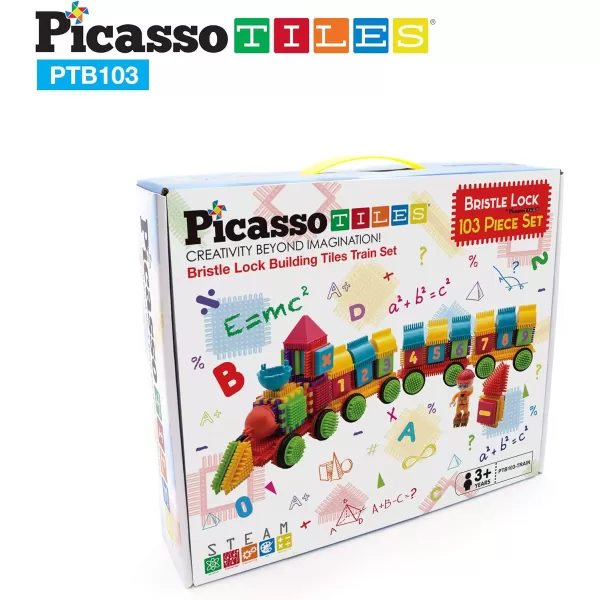 Picasso Toys PTB103 Alphabet amp Numerical Train 103pc Hedgehog Block Shape Blocks Building Tiles Set Construction Learning Toy Stacking Educational Block Creativity Beyond Imagination InspirationalPicasso Toys PTB103 Alphabet amp Numerical Train 103pc Hedgehog Block Shape Blocks Building Tiles Set Construction Learning Toy Stacking Educational Block Creativity Beyond Imagination Inspirational
