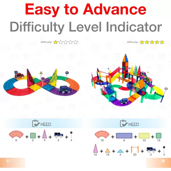 PicassoTiles 180pc Magnetic Tile  Ideabook  4 Family Action Figure Deluxe Construction Magnet Building Tiles Over 150 Ideas 110 Pages of Unique Creations Expansion Pack Addon STEM Toys PretendPicassoTiles 180pc Magnetic Tile  Ideabook  4 Family Action Figure Deluxe Construction Magnet Building Tiles Over 150 Ideas 110 Pages of Unique Creations Expansion Pack Addon STEM Toys Pretend