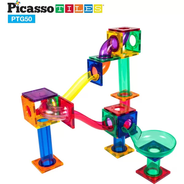 PicassoTiles 60PC Magnet Tiles  50PC Marble Run Race Track Fun amp Creative Playset Bundle STEAM Learning amp Educational Sensory Toy for Preschool amp Kindergarten Kids Ages 3 A Classroom Must HavePicassoTiles 60PC Magnet Tiles  50PC Marble Run Race Track Fun amp Creative Playset Bundle STEAM Learning amp Educational Sensory Toy for Preschool amp Kindergarten Kids Ages 3 A Classroom Must Have