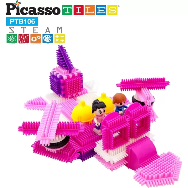 PicassoTiles Bristle Shape 3D Building Blocks Tiles 120pc106pc100pc Castle Theme Farm Theme Bristle Lock Set wHuman Figures Learning Playset STEM Toy Set Child Brain Development Preschool ToyPicassoTiles Bristle Shape 3D Building Blocks Tiles 120pc106pc100pc Castle Theme Farm Theme Bristle Lock Set wHuman Figures Learning Playset STEM Toy Set Child Brain Development Preschool Toy