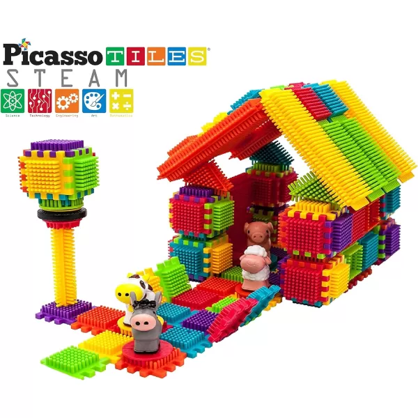 PicassoTiles Construction Building Blocks Toy 116pcs151pcs Truck Theme Bristle Lock with Idea Book 4 Action Figure Characters 4 Decorative Eyes STEM STEAM Learning Kit Playset Dish Washer SafePicassoTiles Construction Building Blocks Toy 116pcs151pcs Truck Theme Bristle Lock with Idea Book 4 Action Figure Characters 4 Decorative Eyes STEM STEAM Learning Kit Playset Dish Washer Safe