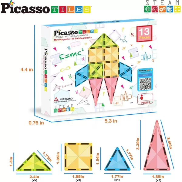 PicassoTiles Travel Size Series Magnet Building Blocks Toy Set mini Diamond Magnetic Construction Block Sensory Toys Preschool Toddler Boy Girls Age 3 STEM Educational Learning Kit Pretend Play PTM13PicassoTiles Travel Size Series Magnet Building Blocks Toy Set mini Diamond Magnetic Construction Block Sensory Toys Preschool Toddler Boy Girls Age 3 STEM Educational Learning Kit Pretend Play PTM13