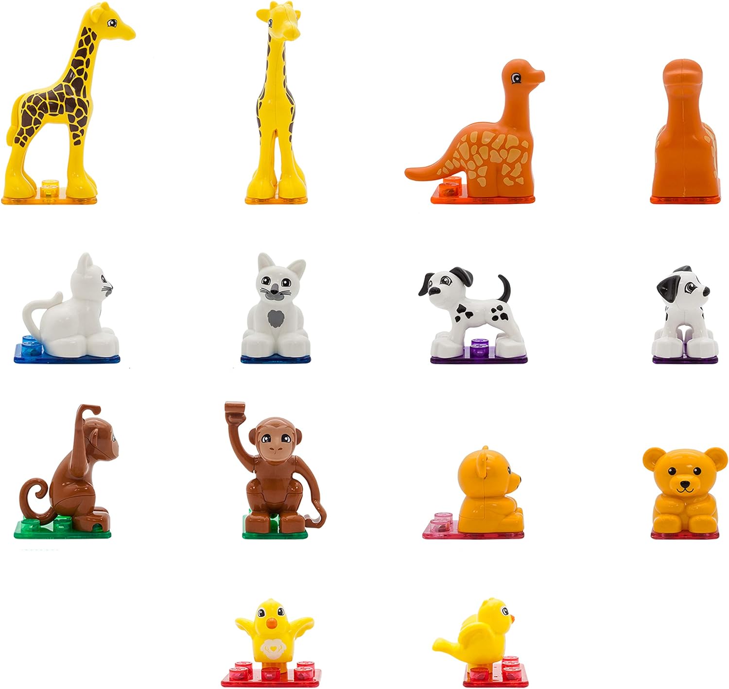 PicassoTiles 7pc Magnetic Animal Action Figure Set for Magnet Building Block Educational STEM Learning Kit Construction Toy Pretend Playset Child Brain Development HandEye Coordination Training PTA07PicassoTiles 7pc Magnetic Animal Action Figure Set for Magnet Building Block Educational STEM Learning Kit Construction Toy Pretend Playset Child Brain Development HandEye Coordination Training PTA07