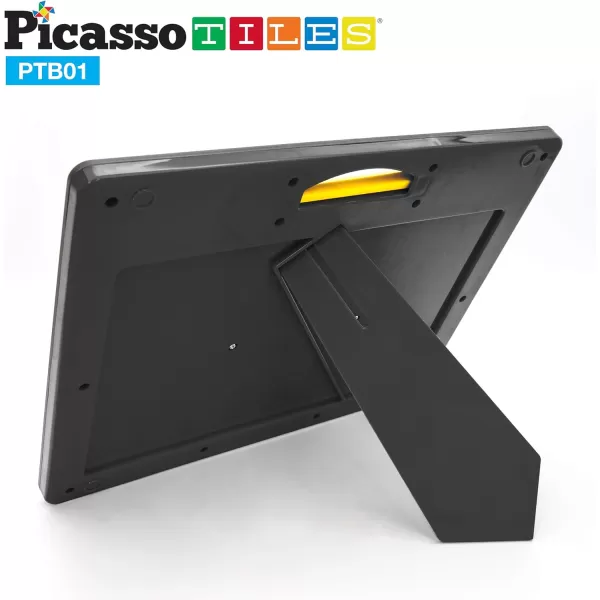 Picasso Toys Magnetic Drawing Board 12x10 inch Large 748 Bead Magnet Tablet Pad Erasable Reusable Writing Playboard STEM Toys Educational Playset OpenEnded Learning Kit Child Brain Development PTB01FreeBlk