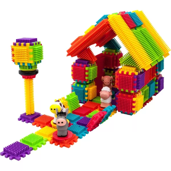 Picasso Toys PTB151 151pcs Hedgehog Block Block STEM Building Tiles Truck Theme Set Learning Playset STEM Toy Set Educational Kit Child Brain Development Preschool Kindergarten Toy wAnimal FiguresPicasso Toys PTB151 151pcs Hedgehog Block Block STEM Building Tiles Truck Theme Set Learning Playset STEM Toy Set Educational Kit Child Brain Development Preschool Kindergarten Toy wAnimal Figures