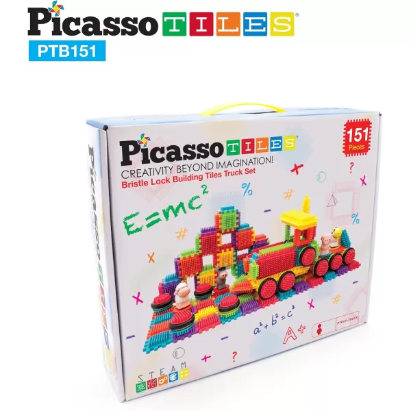 Picasso Toys PTB151 151pcs Hedgehog Block Block STEM Building Tiles Truck Theme Set Learning Playset STEM Toy Set Educational Kit Child Brain Development Preschool Kindergarten Toy wAnimal FiguresPicasso Toys PTB151 151pcs Hedgehog Block Block STEM Building Tiles Truck Theme Set Learning Playset STEM Toy Set Educational Kit Child Brain Development Preschool Kindergarten Toy wAnimal Figures