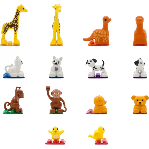 PicassoTiles 7pc Magnetic Animal Action Figure Set for Magnet Building Block Educational STEM Learning Kit Construction Toy Pretend Playset Child Brain Development HandEye Coordination Training PTA07PicassoTiles 7pc Magnetic Animal Action Figure Set for Magnet Building Block Educational STEM Learning Kit Construction Toy Pretend Playset Child Brain Development HandEye Coordination Training PTA07