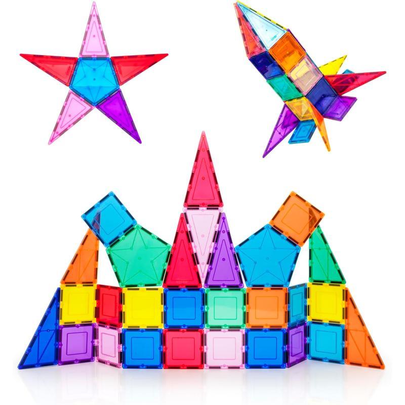 PicassoTiles 32 Piece Magnetic Building Block Rocket Booster Theme Set Magnet Construction Toy Educational Kit Engineering STEM Learning Playset Child Brain Development Stacking Blocks Playboard PT32PicassoTiles 32 Piece Magnetic Building Block Rocket Booster Theme Set Magnet Construction Toy Educational Kit Engineering STEM Learning Playset Child Brain Development Stacking Blocks Playboard PT32