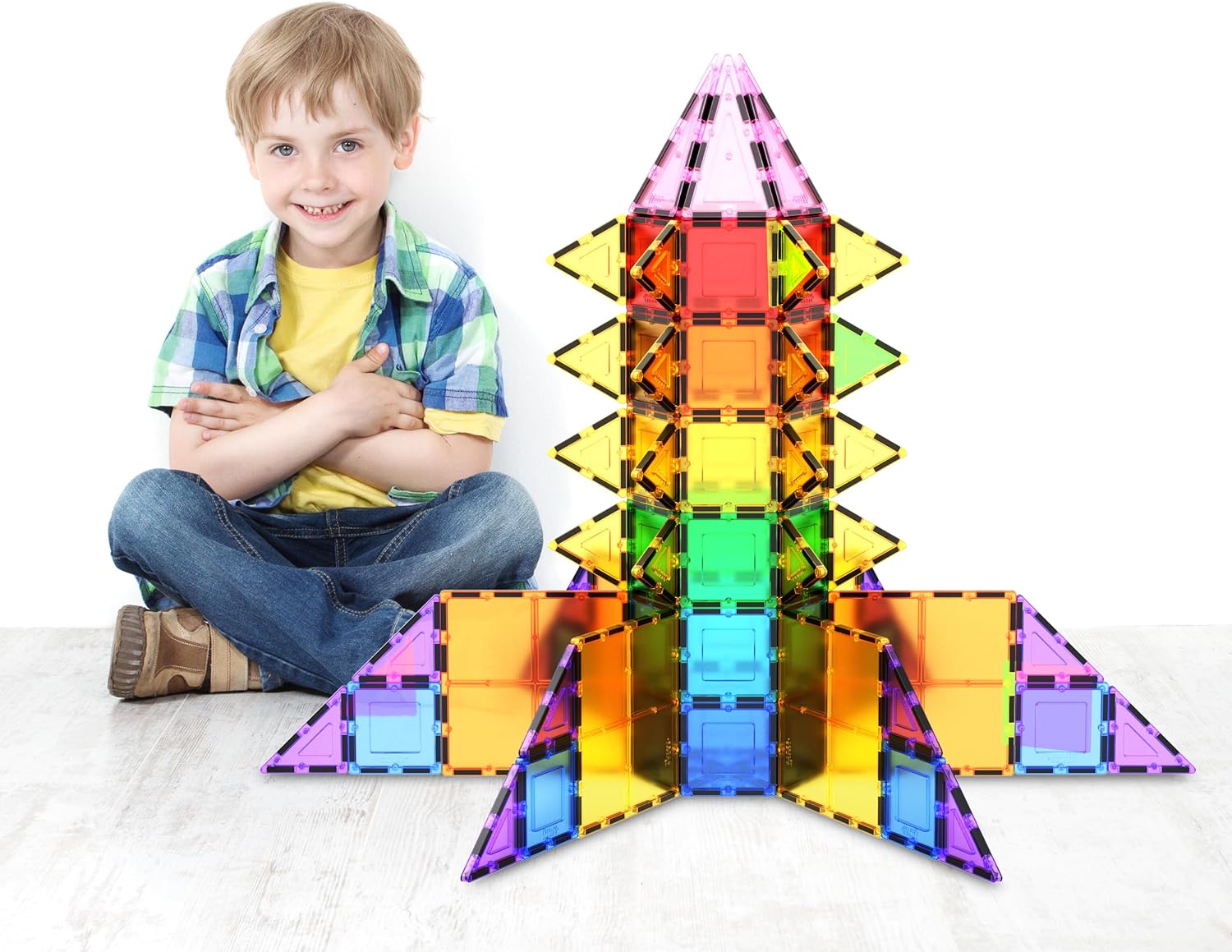 PicassoTiles 100 Piece Set 100pcs Magnet Building Tiles Clear Magnetic 3D Blocks Construction Playboards Creativity Beyond Imagination Inspirational Recreational Educational ConventionalPicassoTiles 100 Piece Set 100pcs Magnet Building Tiles Clear Magnetic 3D Blocks Construction Playboards Creativity Beyond Imagination Inspirational Recreational Educational Conventional