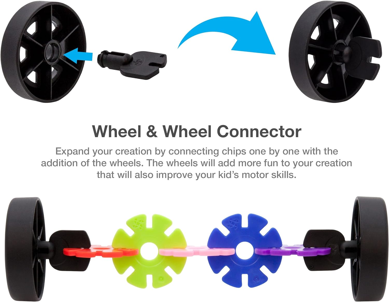 PicassoTiles Building Chips 600 Pieces Interlocking Construction Chips Creative Disc Block Toy Set STEM Learning Toys for Early Education and Child Brain Development Kids Boys Girls Age 3 and Up PTF60PTF80