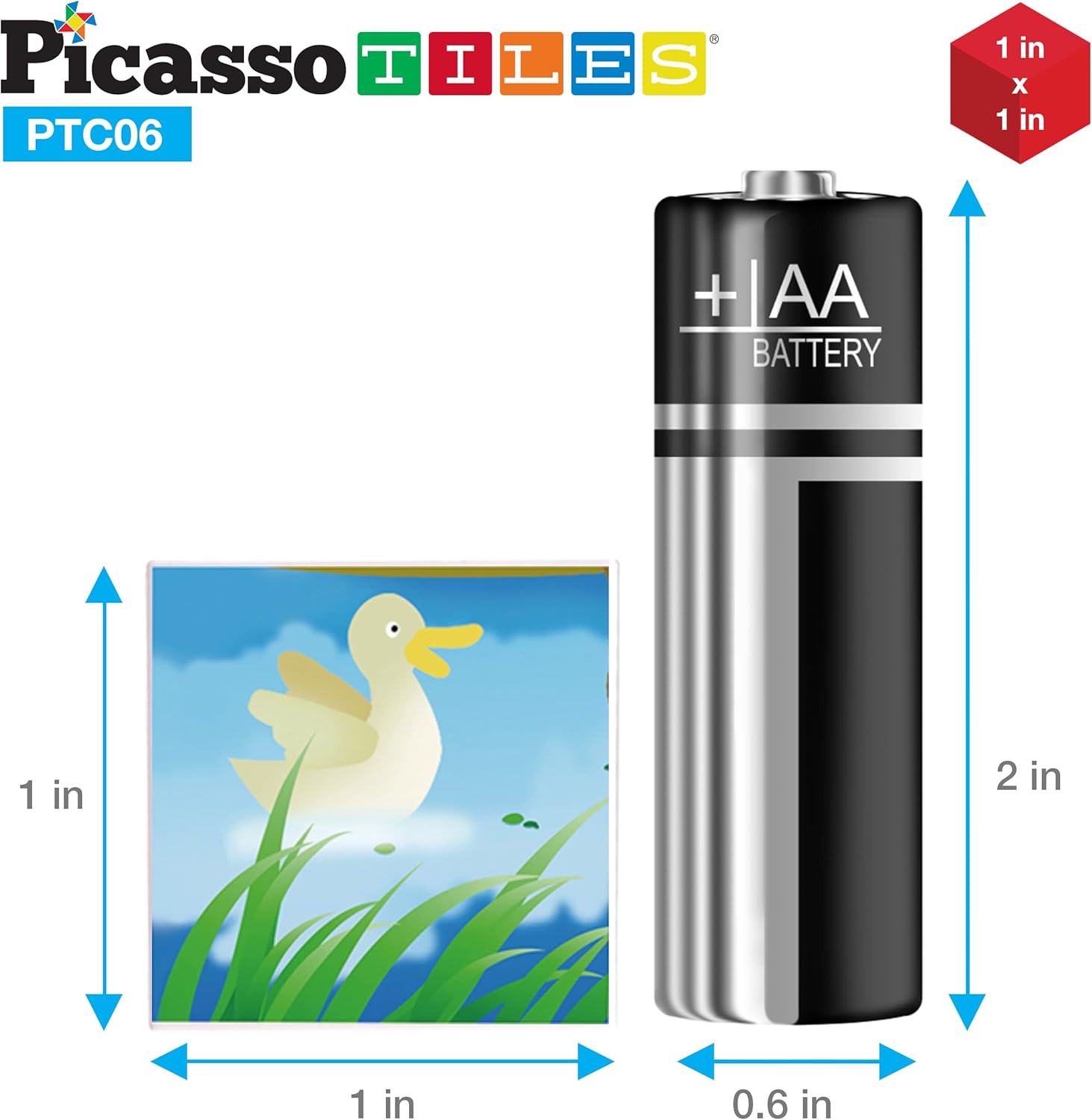 Picasso Cubes 1 Magnetic Puzzle Cubes 108 Piece Magnet Construction Building Block Set Sensory Toy Early Education STEM Learning Free Ideabook with 50 Ideas Children Age 3 Boy Girl PMC108Girl