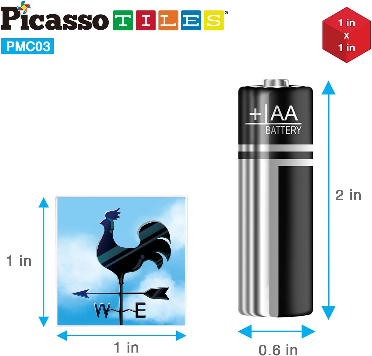 PicassoTiles 05 Pixel Magnetic Puzzle Cube 100 Piece Mix ampamp Match Cubes Sensory Toys STEAM Education Learning Building Block Magnets Children Construction Toy Set Stacking Magnet Creative Kit PMC100Cube Farm House Theme