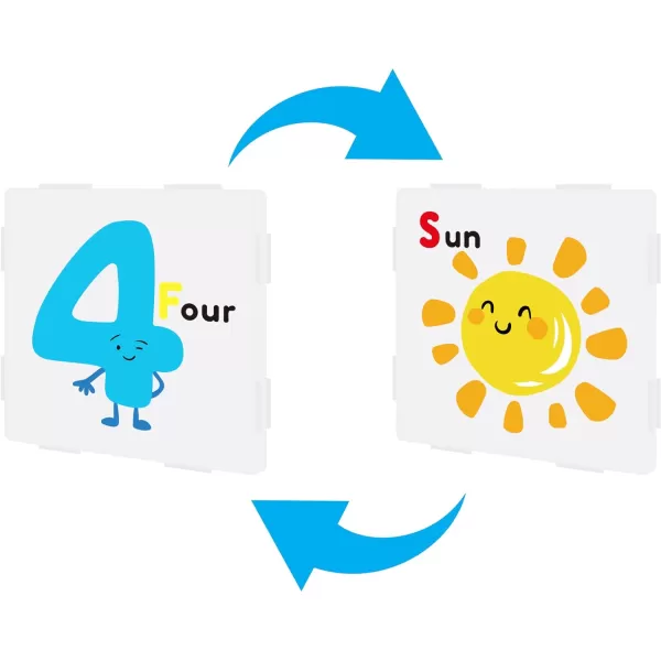 PicassoTiles 42 Piece Magnetic Building Blocks with 32pc Tiles and 10pc Clickin Educational Graphic Arts Magnet Construction Toy Set STEM Learning Playset Child Brain Development Stacking PlayboardPicassoTiles 42 Piece Magnetic Building Blocks with 32pc Tiles and 10pc Clickin Educational Graphic Arts Magnet Construction Toy Set STEM Learning Playset Child Brain Development Stacking Playboard