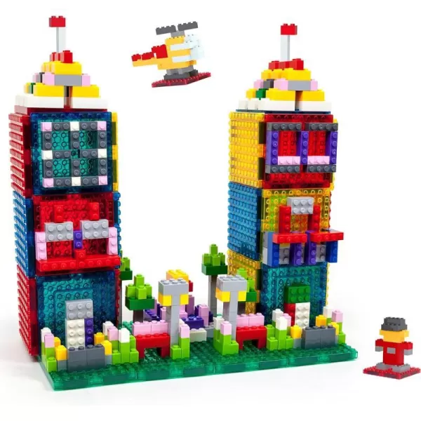 PicassoTiles 12pcs Magnetic Brick Tiles STEM Creative Magnetic Tiles Building Block Set Building Brick Construction Toy Socket Spikes Toys Accessory Educational Imaginative Learning Kit Stacking SetPTS1016